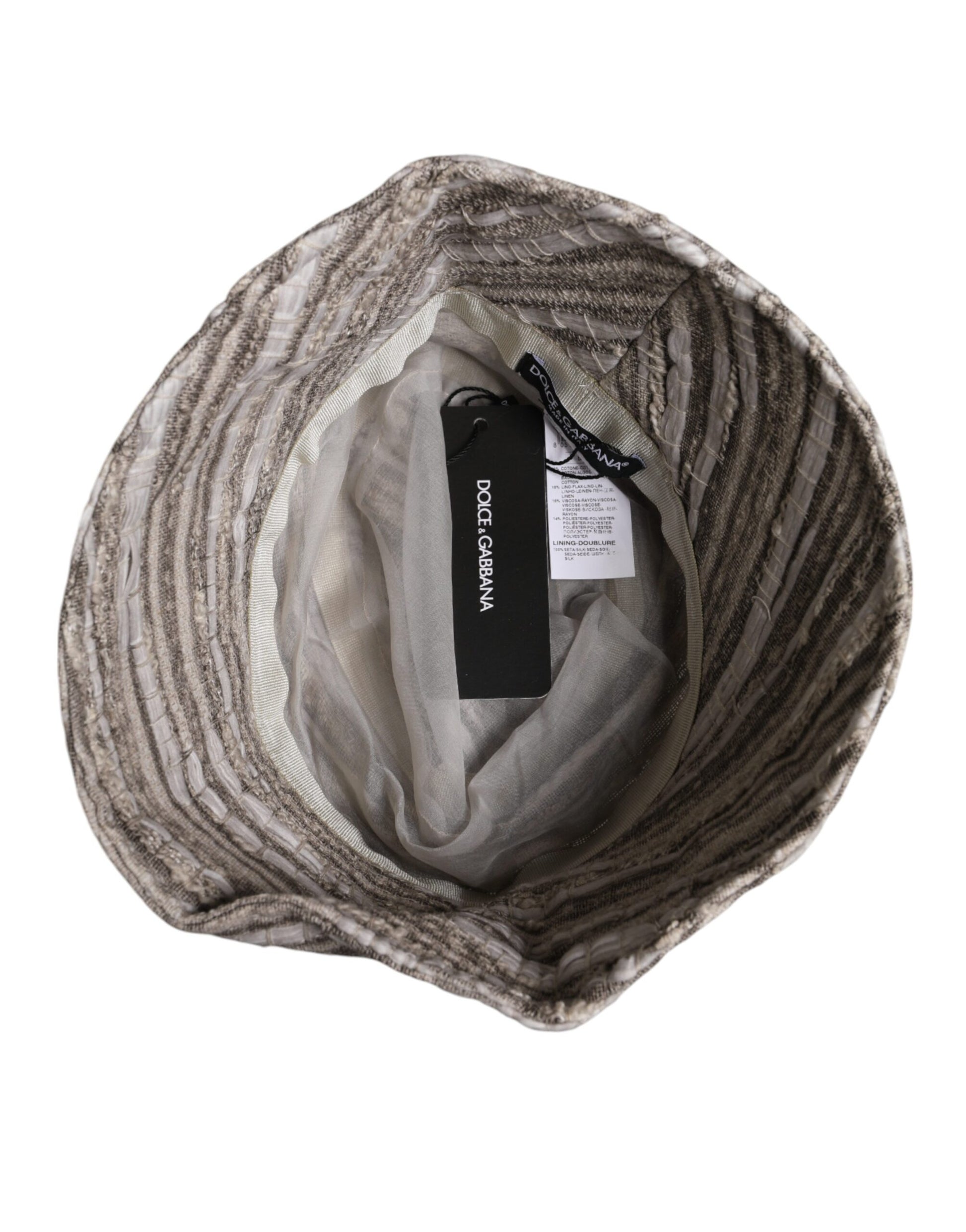 Multicolor Stripes Cotton Bucket Cap