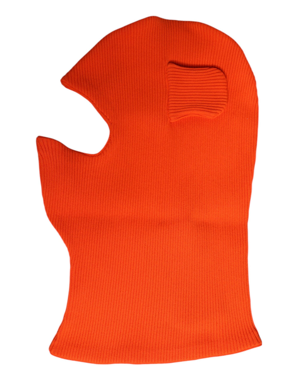 Orange Cotton Whole Head Wrap Balaclava Hat