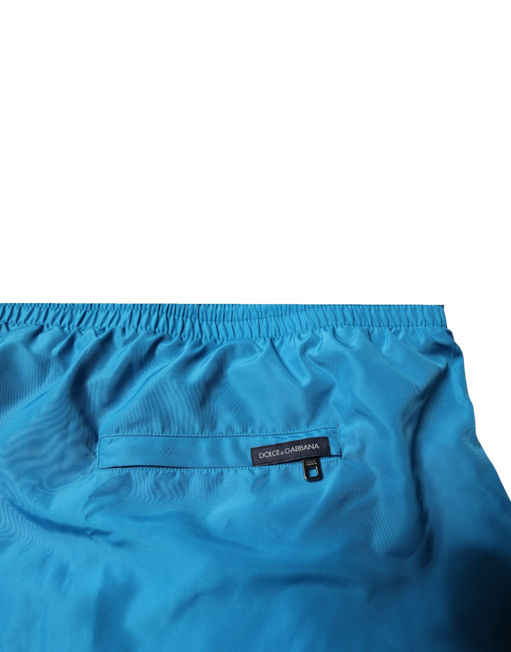 Turquoise Logo Beachwear Shorts 2Pc Swimwear