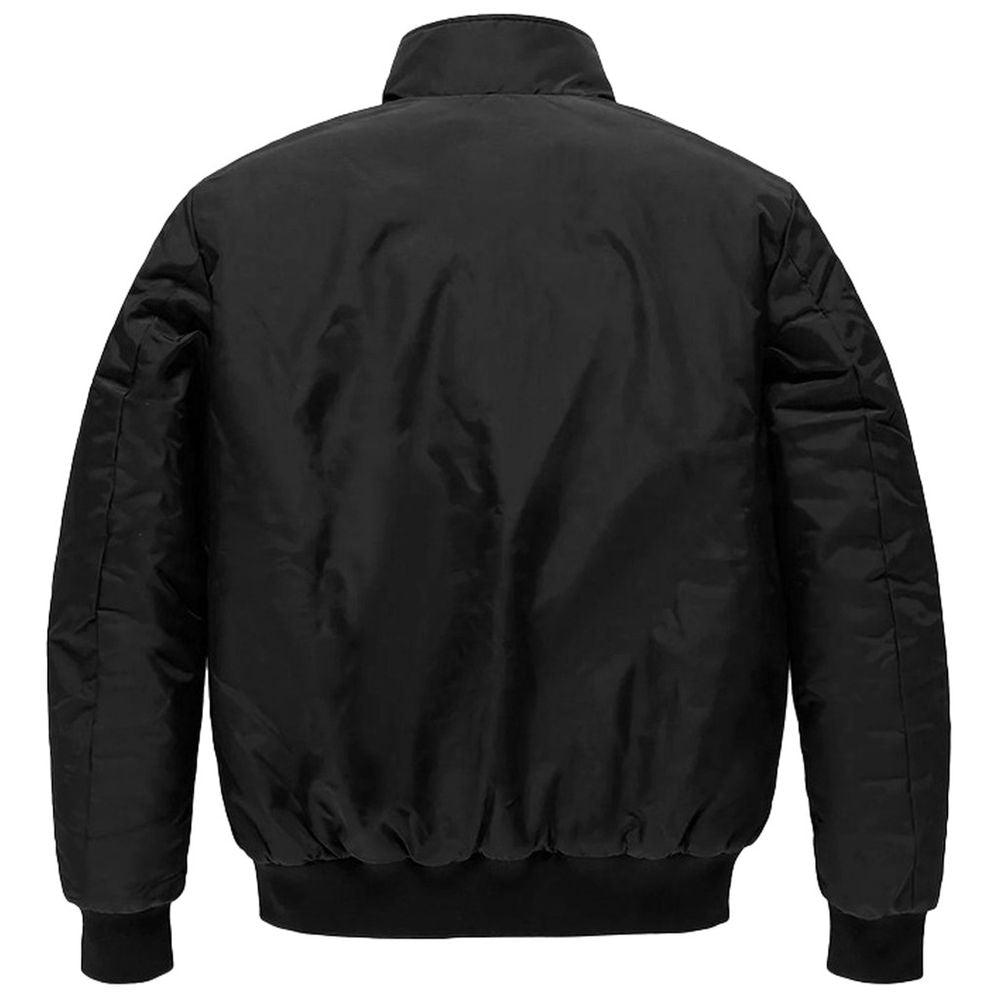 Black Nylon Men's Jacket
