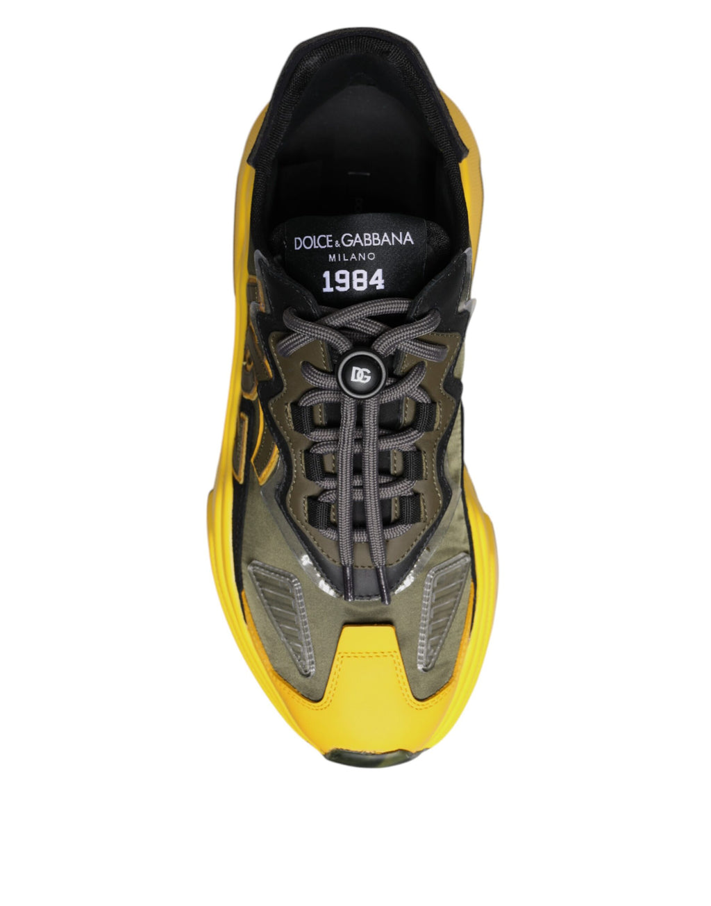 Yellow Black Daymaster Low Top Sneaker Shoes