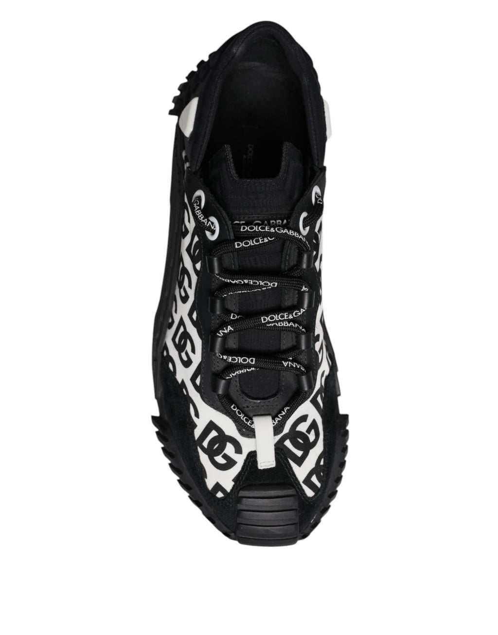 Black Logo Lace Up Low Top NS1 Sneakers Shoes