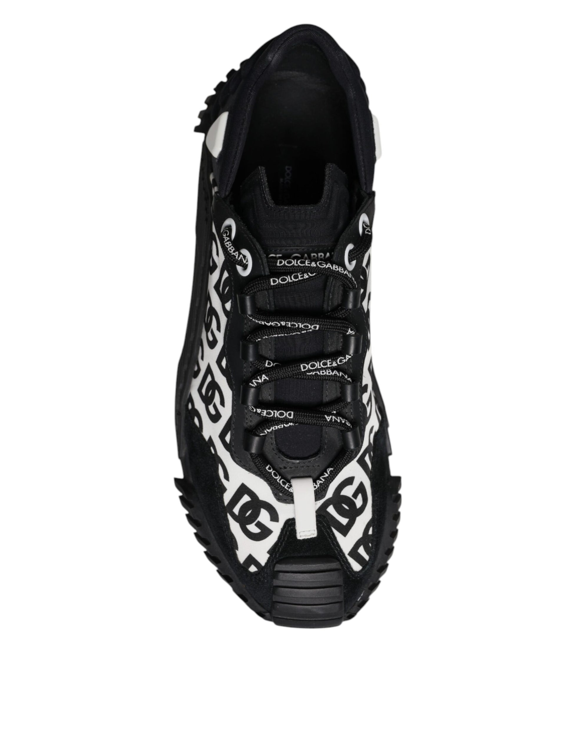 Black Logo Lace Up Low Top NS1 Sneakers Shoes