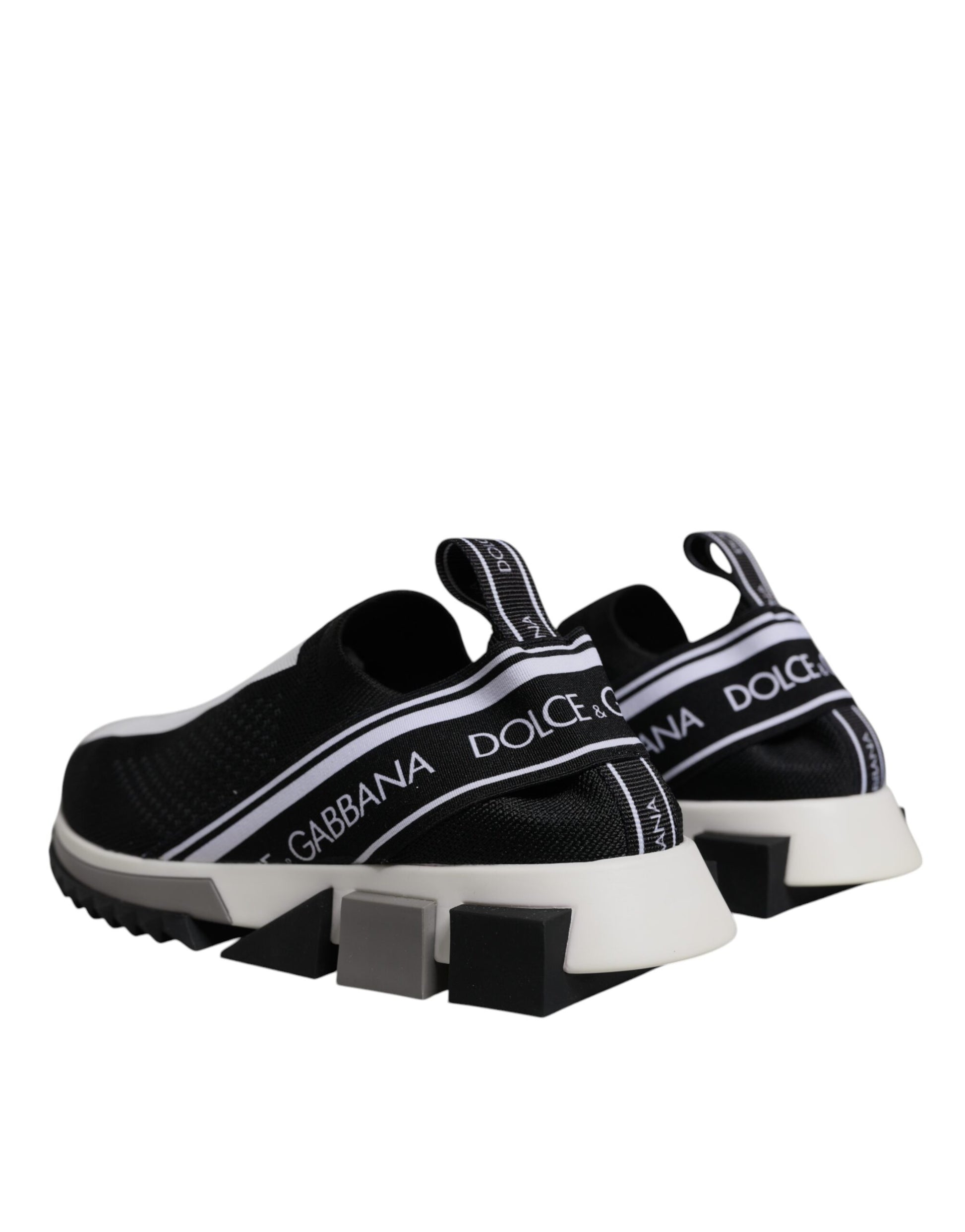 Black White Slip On Sorrento Sneakers Shoes