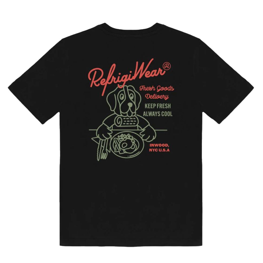 Black Cotton T-Shirt