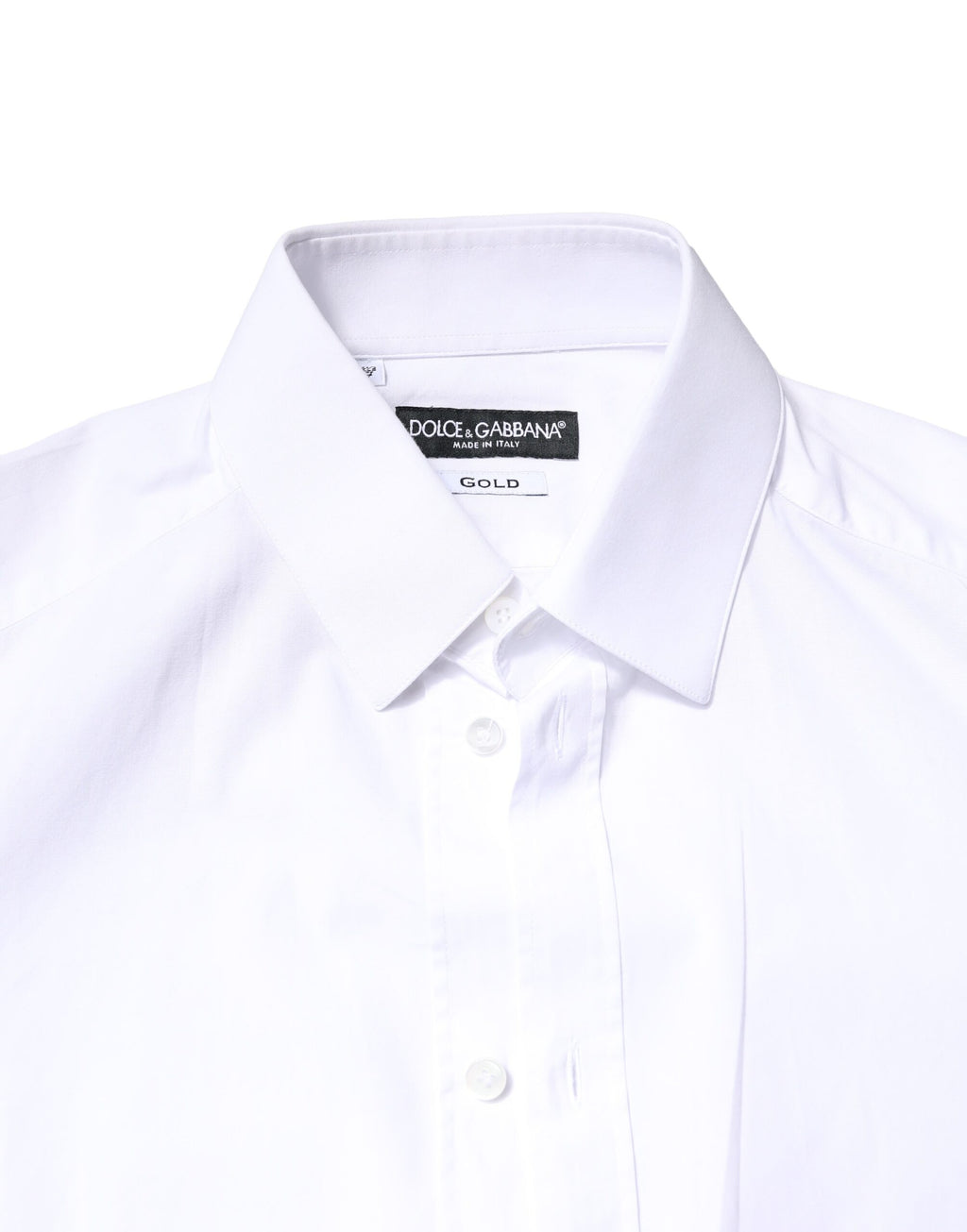 White GOLD Cotton Long Sleeves Dress Shirt