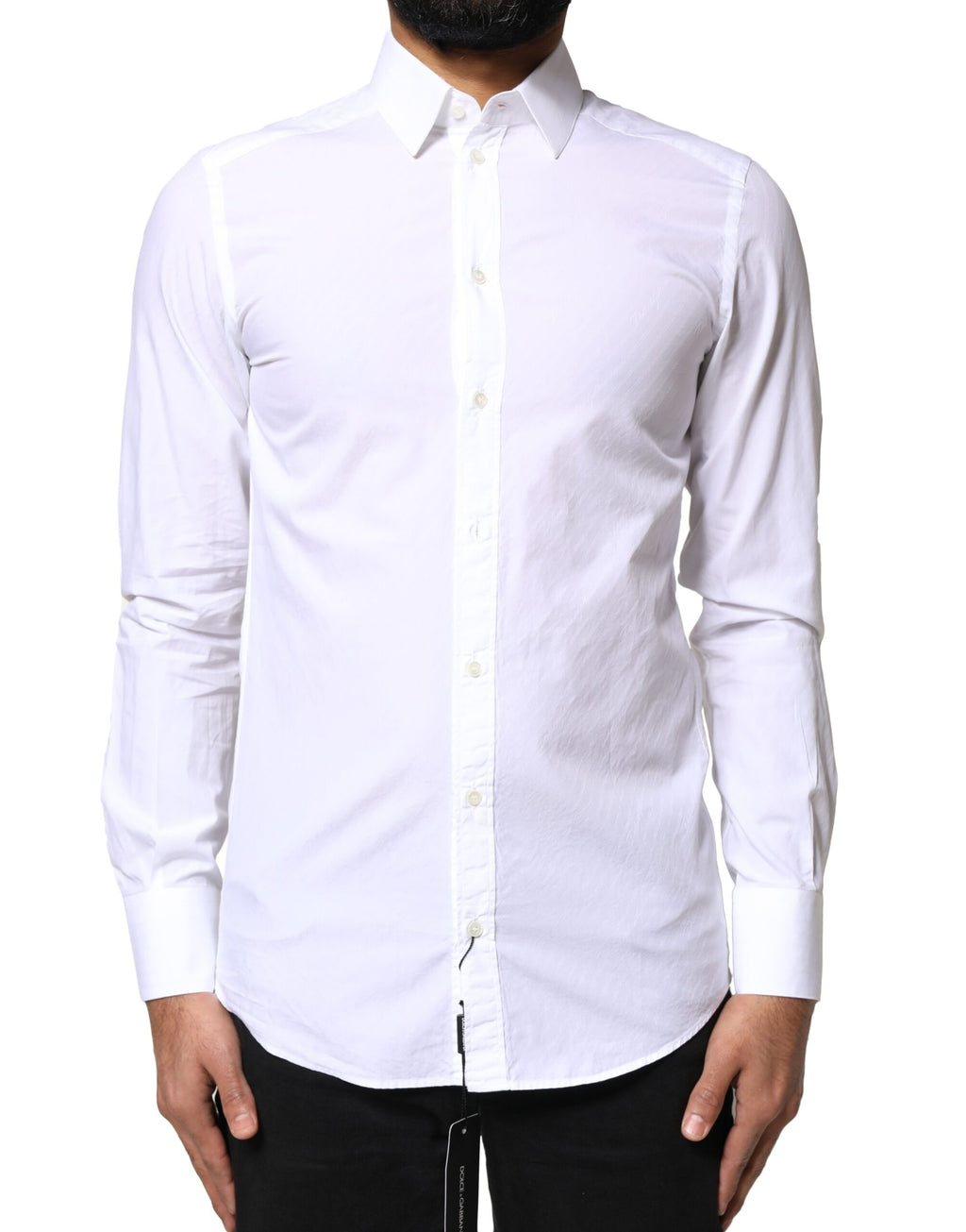 White Cotton MARTINI Formal Men Dress Shirt