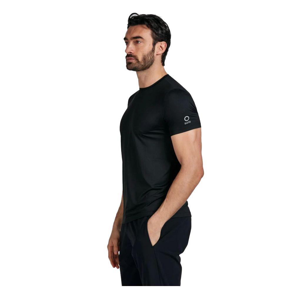 Black Nylon T-Shirt