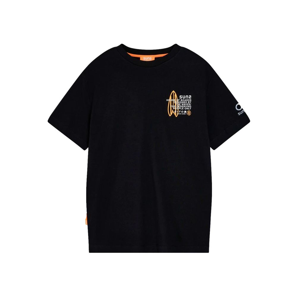 Black Cotton T-Shirt