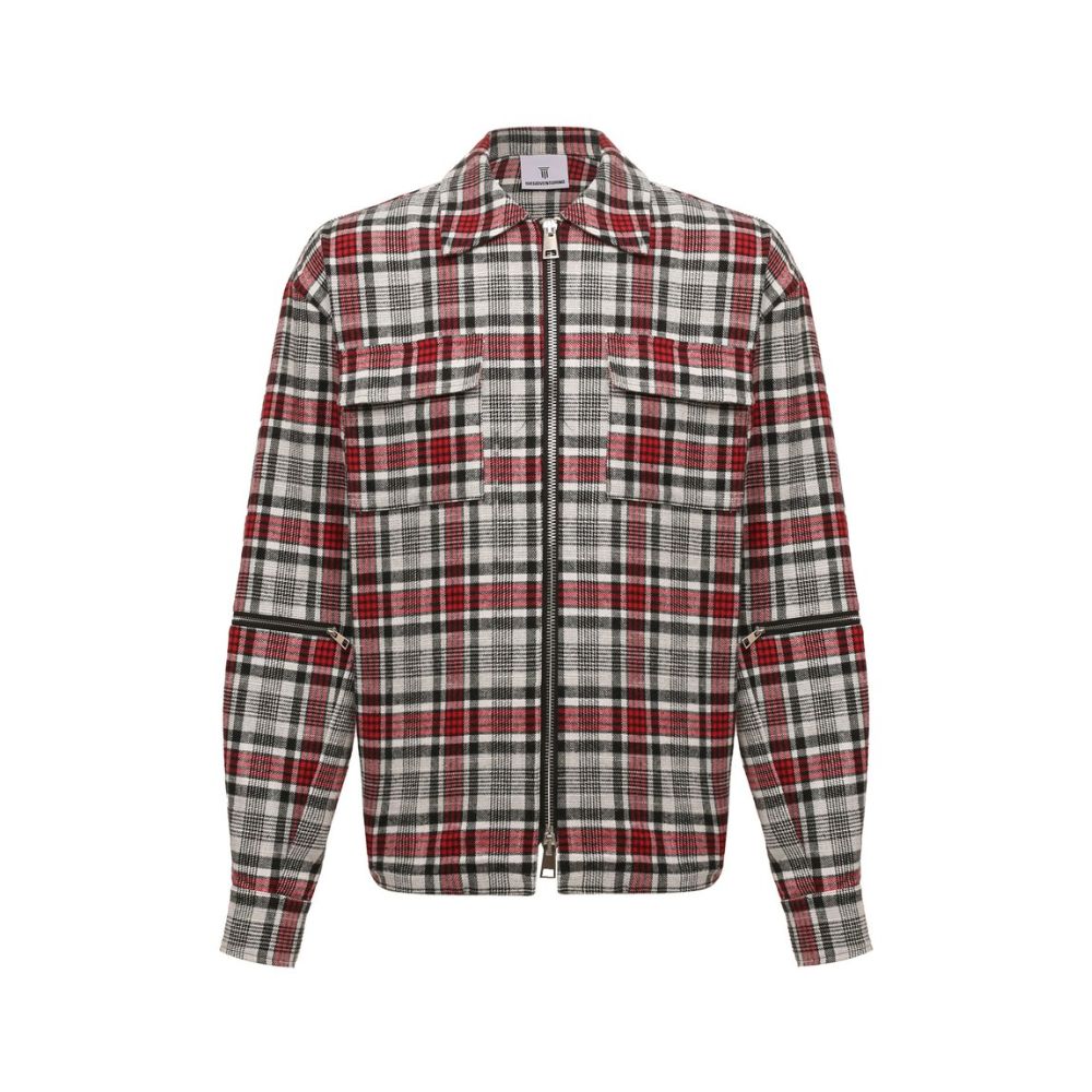 Multicolor Cotton Men Jacket