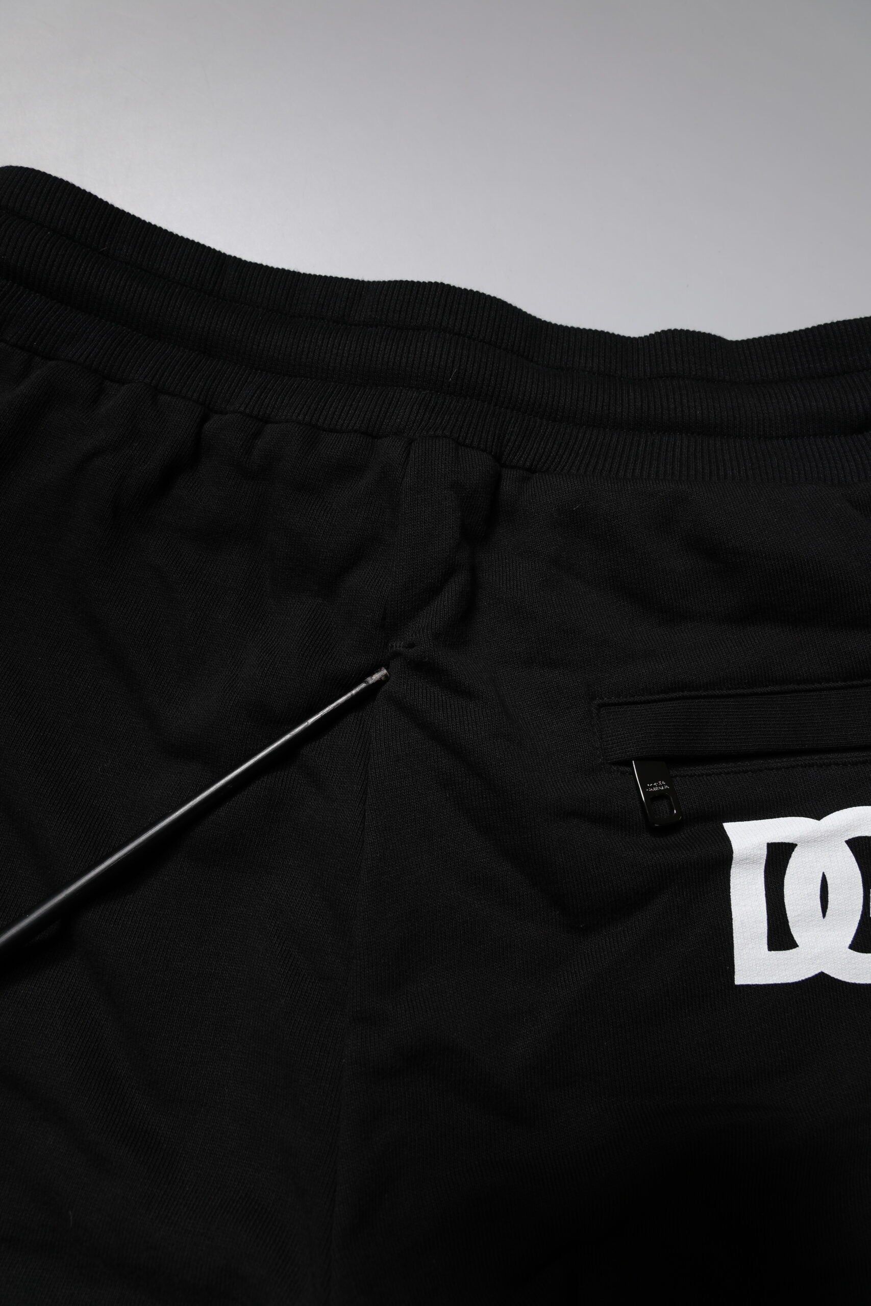 Black Cotton Jogger Sweatpants Pants