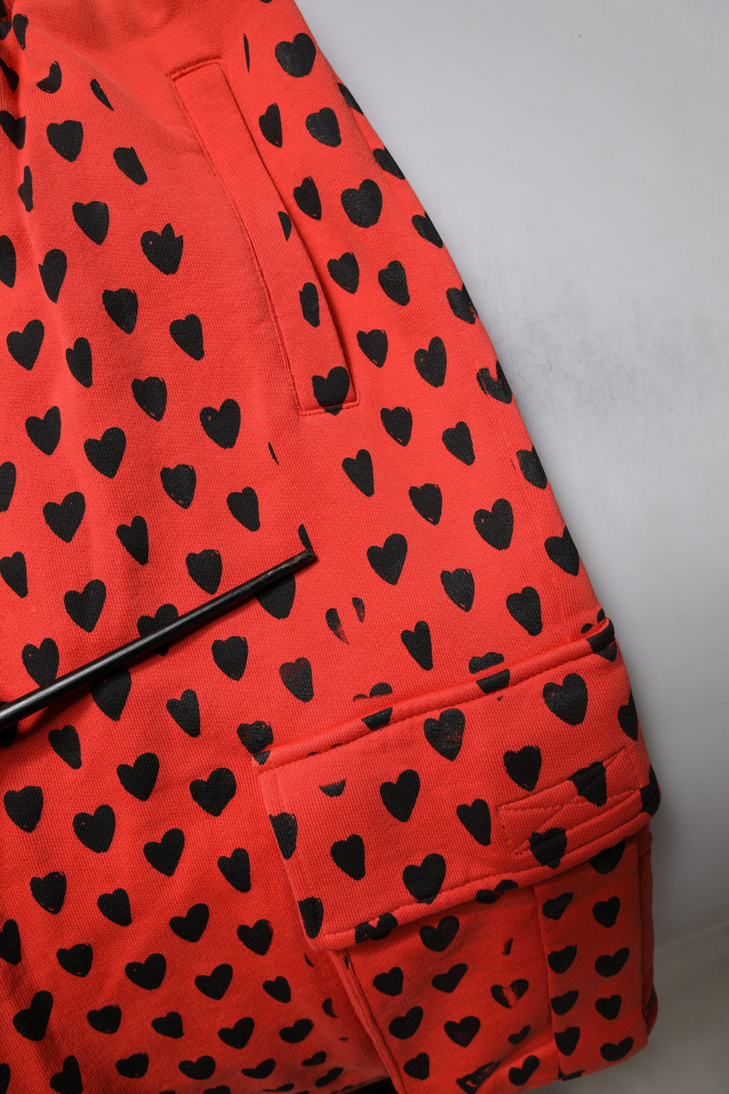 Red Hearts Cargo Jogger Men Sweatpants Pants