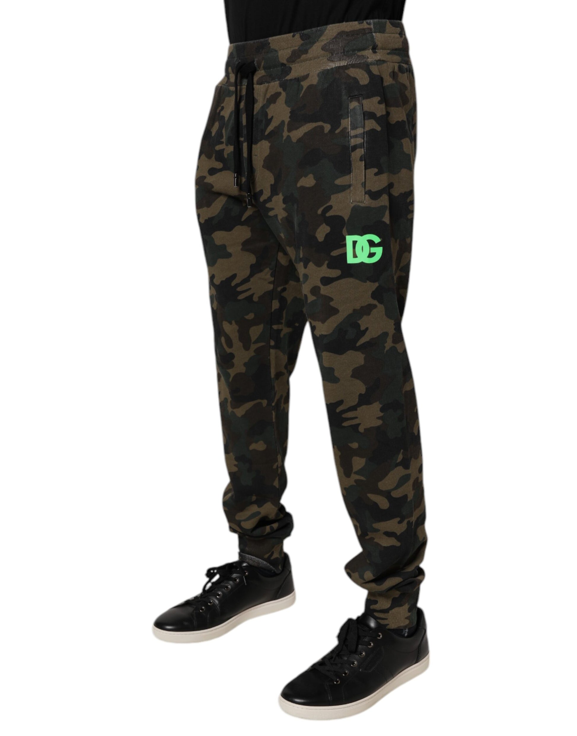 Multicolor Camouflage Jogger Sweatpants Pants