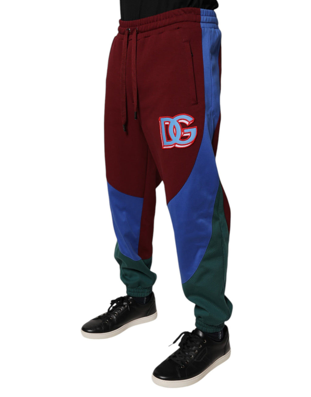Multicolor Cotton Men Jogger Sweatpants Pants