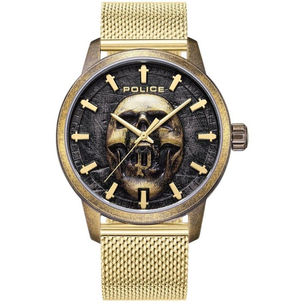 Gold Stainless Steel Watch
