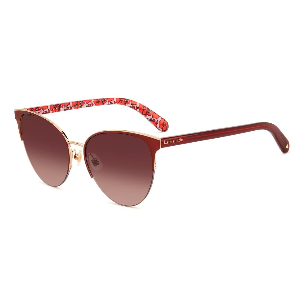 Red Metal Sunglasses
