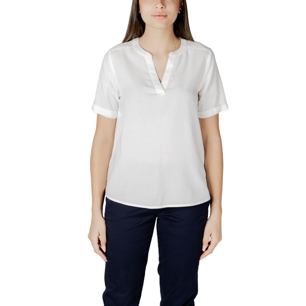 White Viscose Blouse