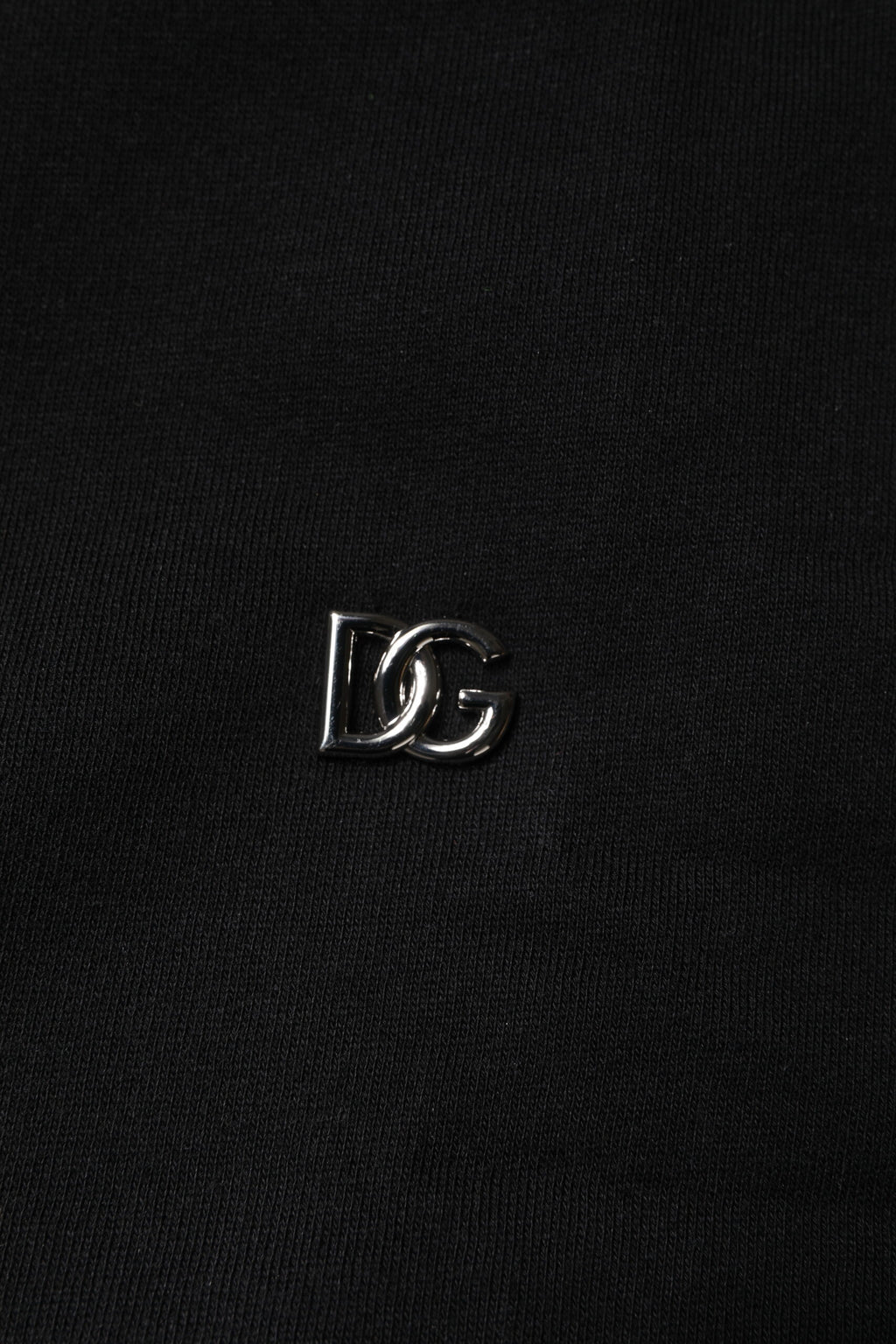 Black Cotton Crew Neck Sweatshirt Sweater