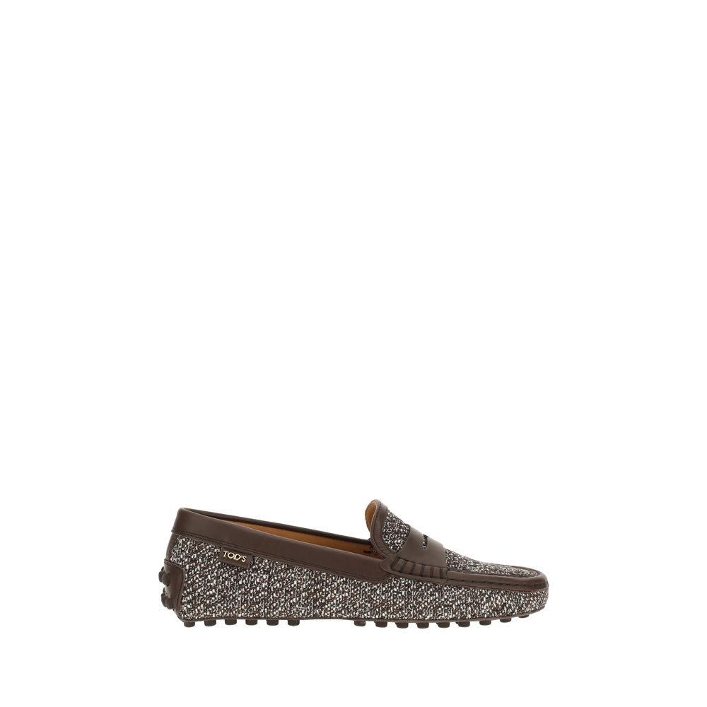 Tweed Gommino Loafers