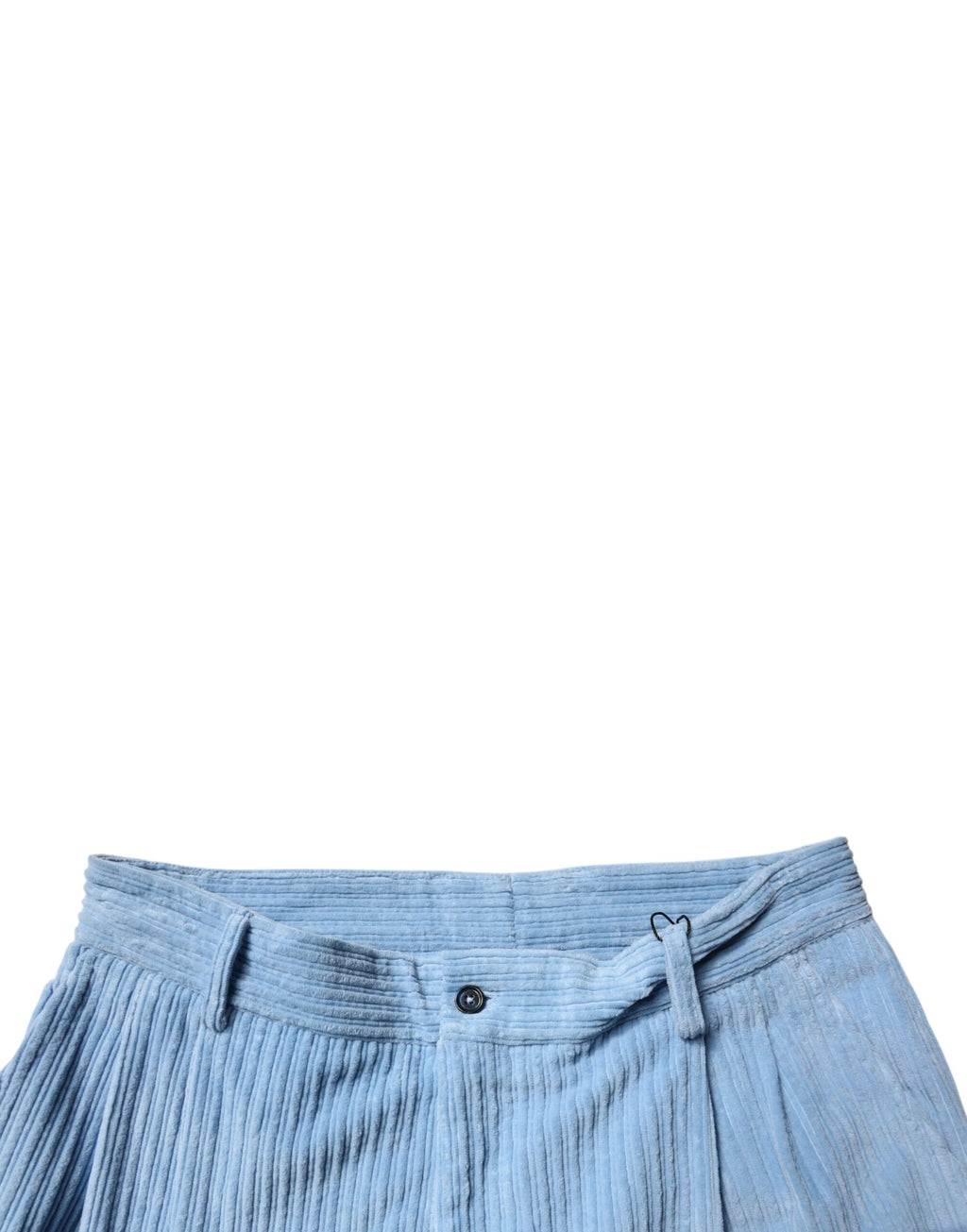 Light Blue Corduroy Cotton Skinny Denim Jeans