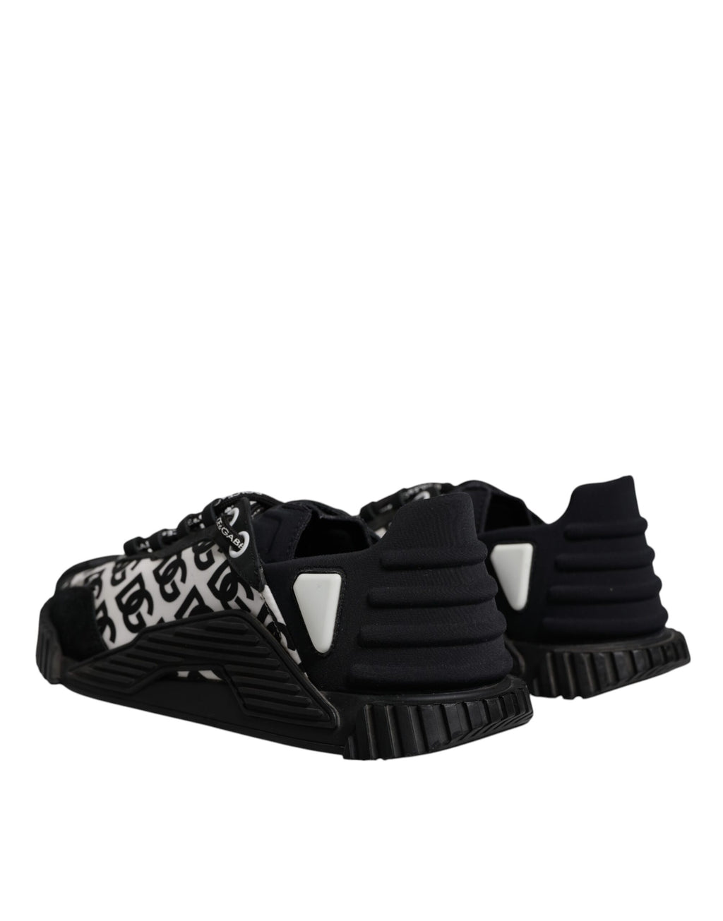 Black Logo Lace Up Low Top NS1 Sneakers Shoes