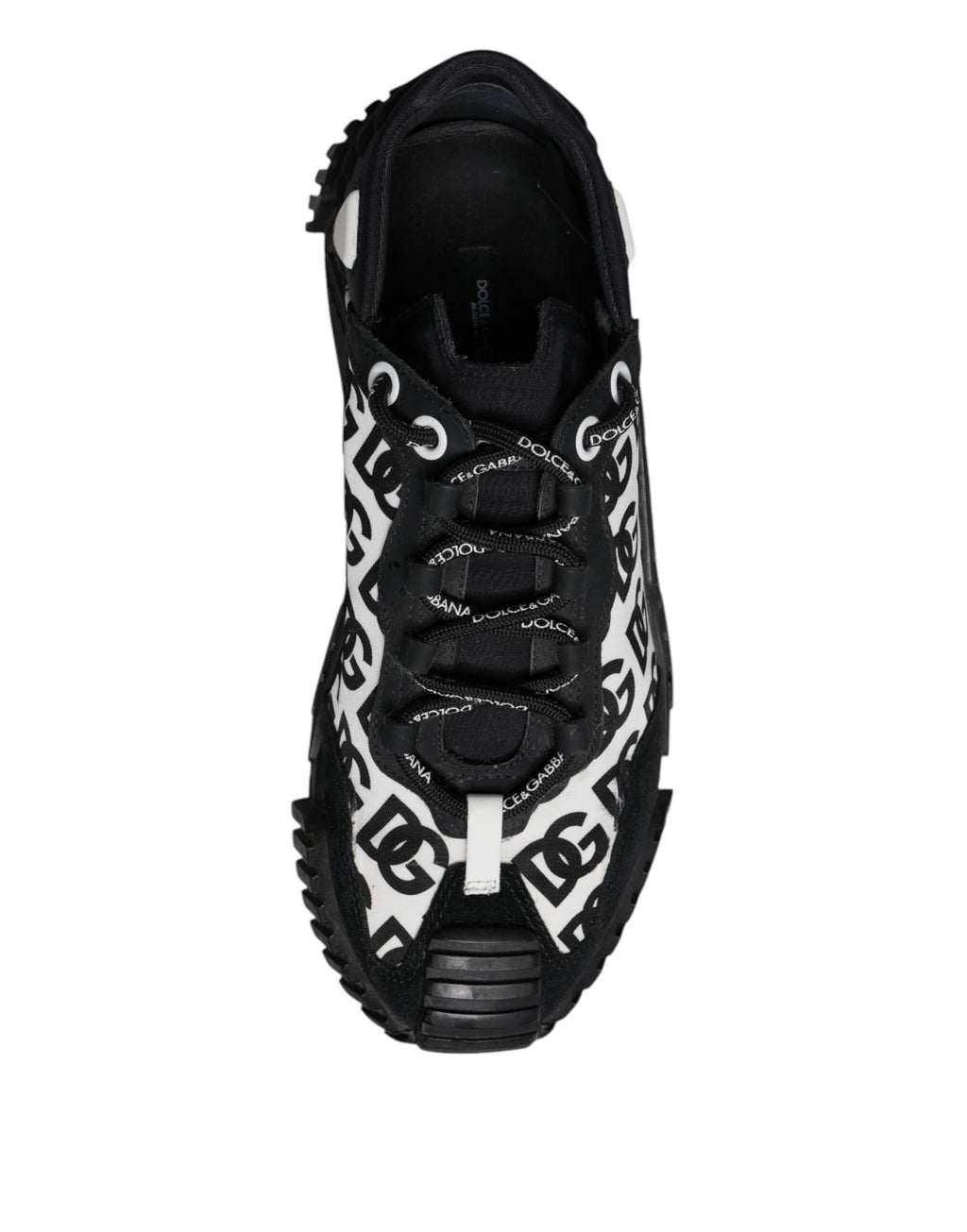 Black Logo Lace Up Low Top NS1 Sneakers Shoes