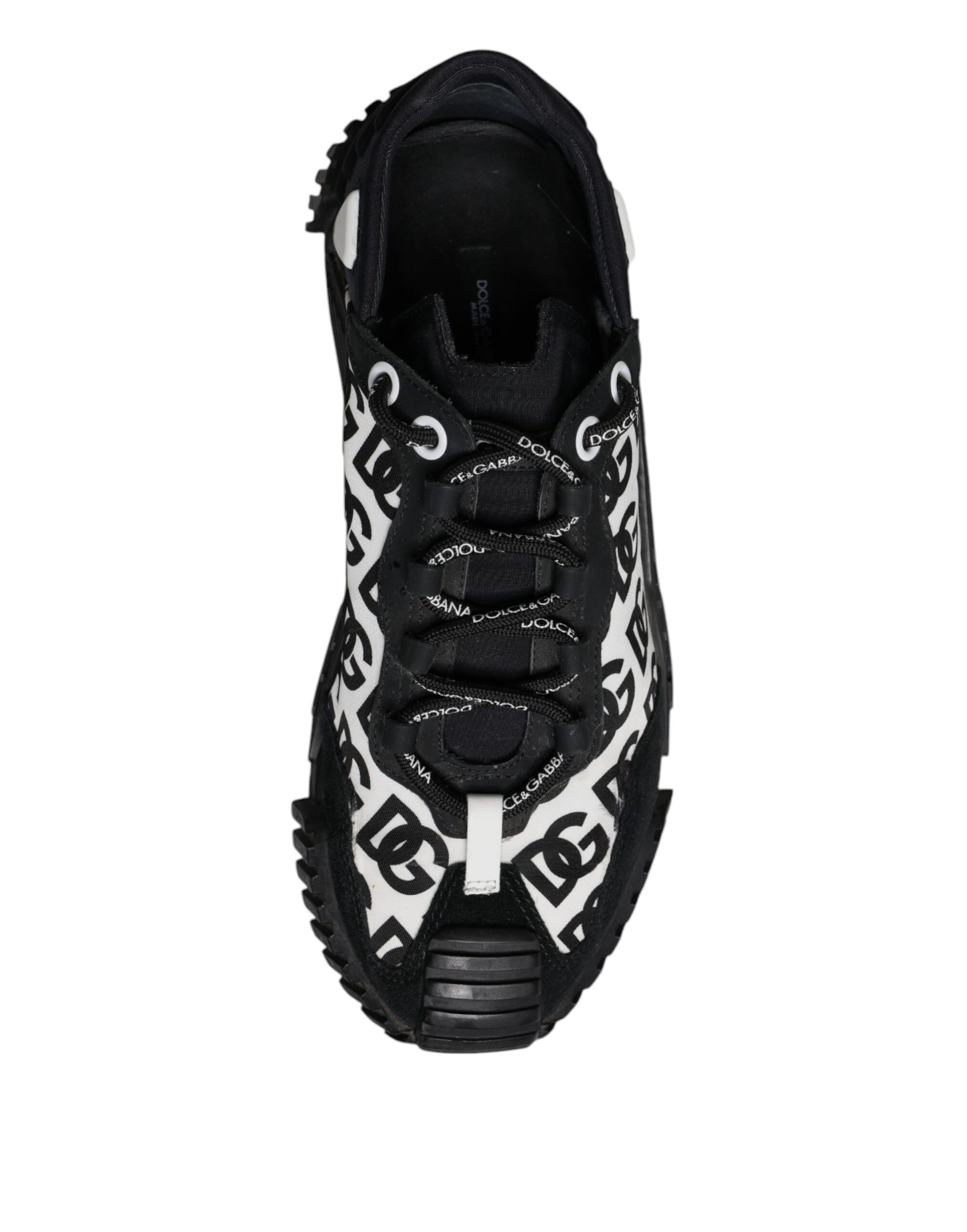 Black Logo Lace Up Low Top NS1 Sneakers Shoes