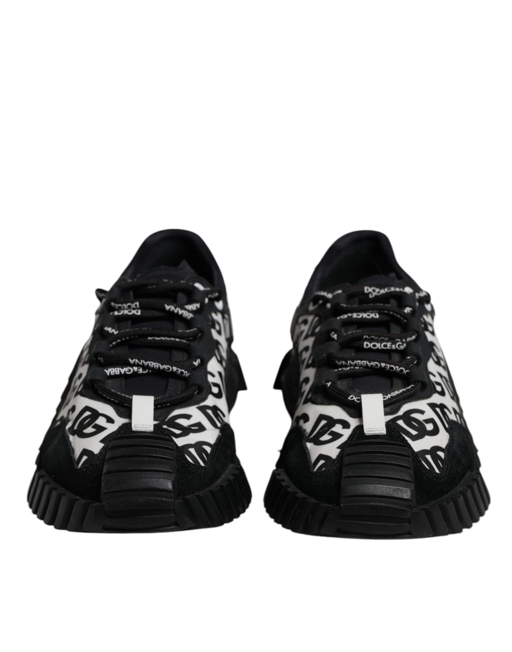 Black Logo Lace Up Low Top NS1 Sneakers Shoes
