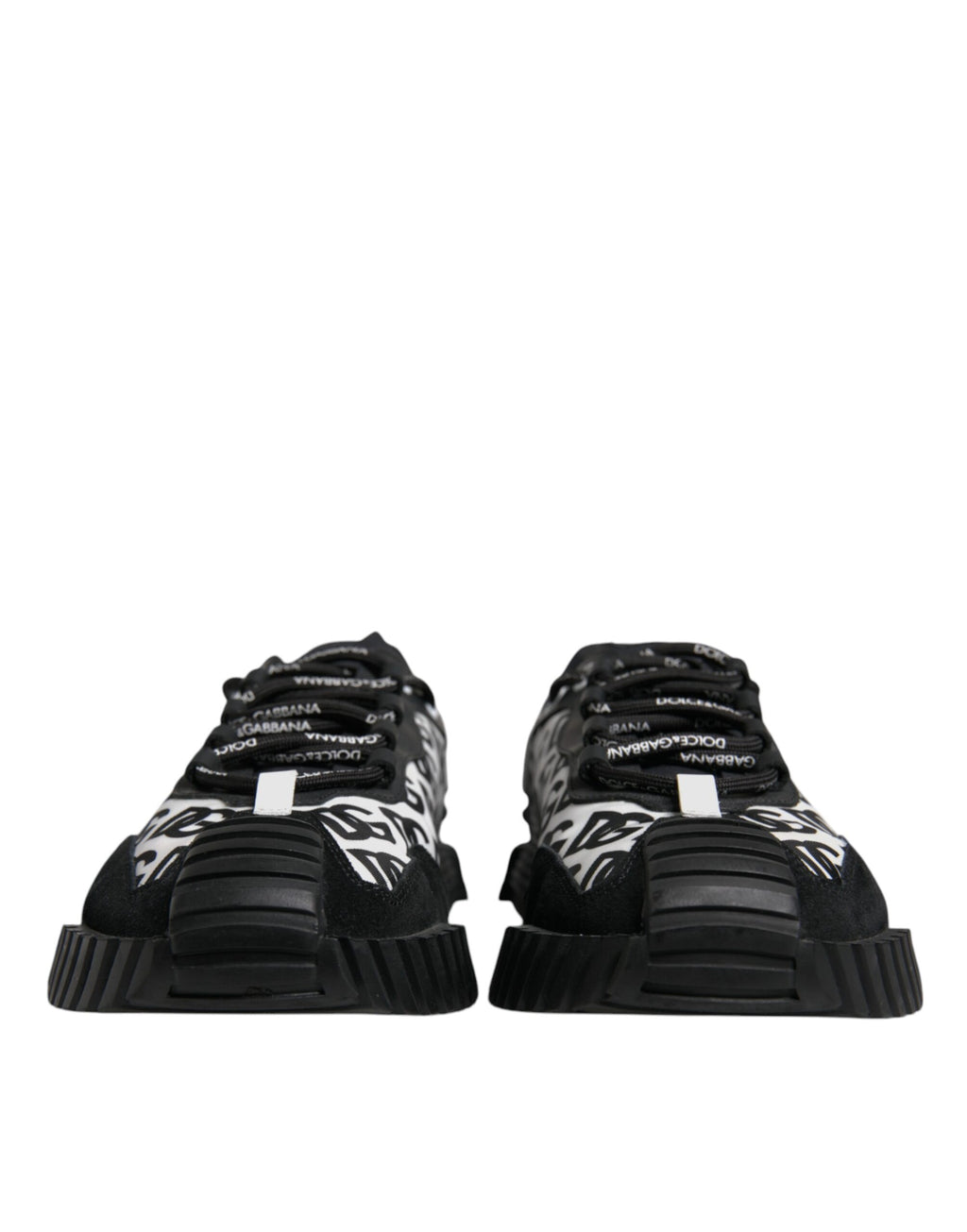 Black Logo Lace Up Low Top NS1 Sneakers Shoes