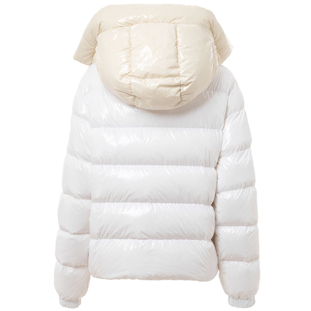 White Polyamide Coat