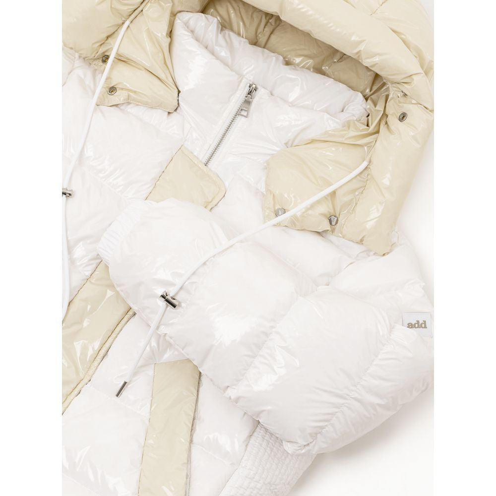 White Polyamide Coat