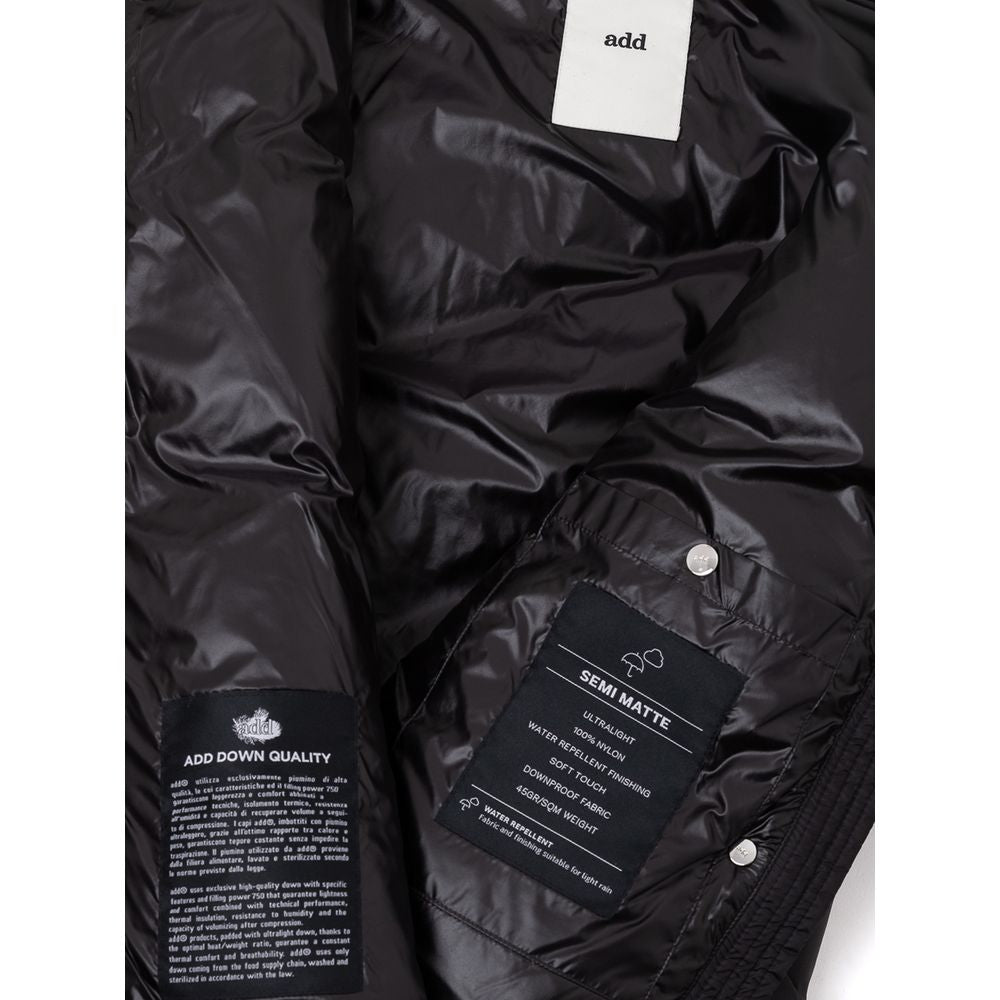 Black Polyamide Coat