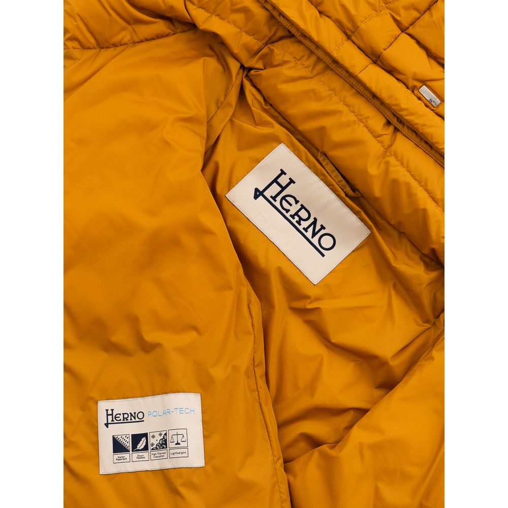 Yellow Polyamide Coat