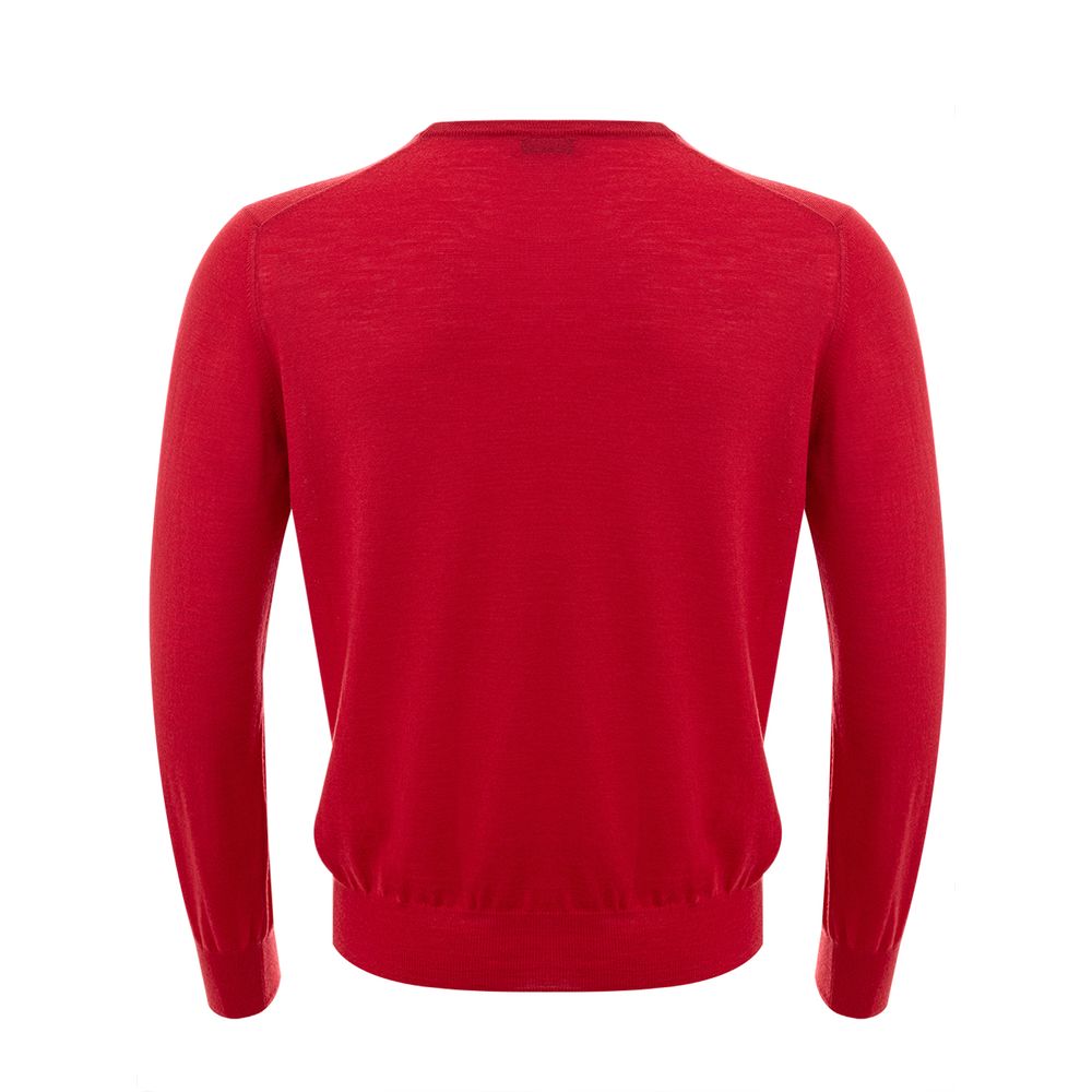 Red Wool Sweatshirt