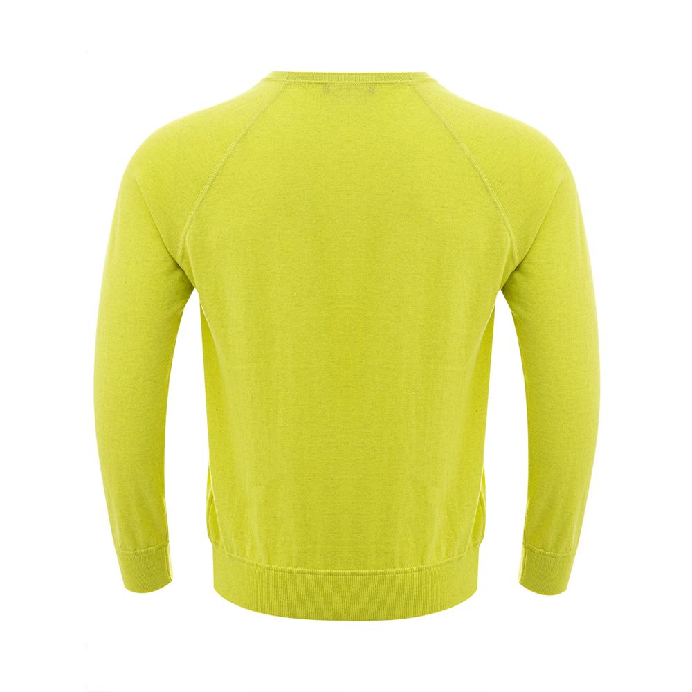Yellow Cotton Sweatshirt