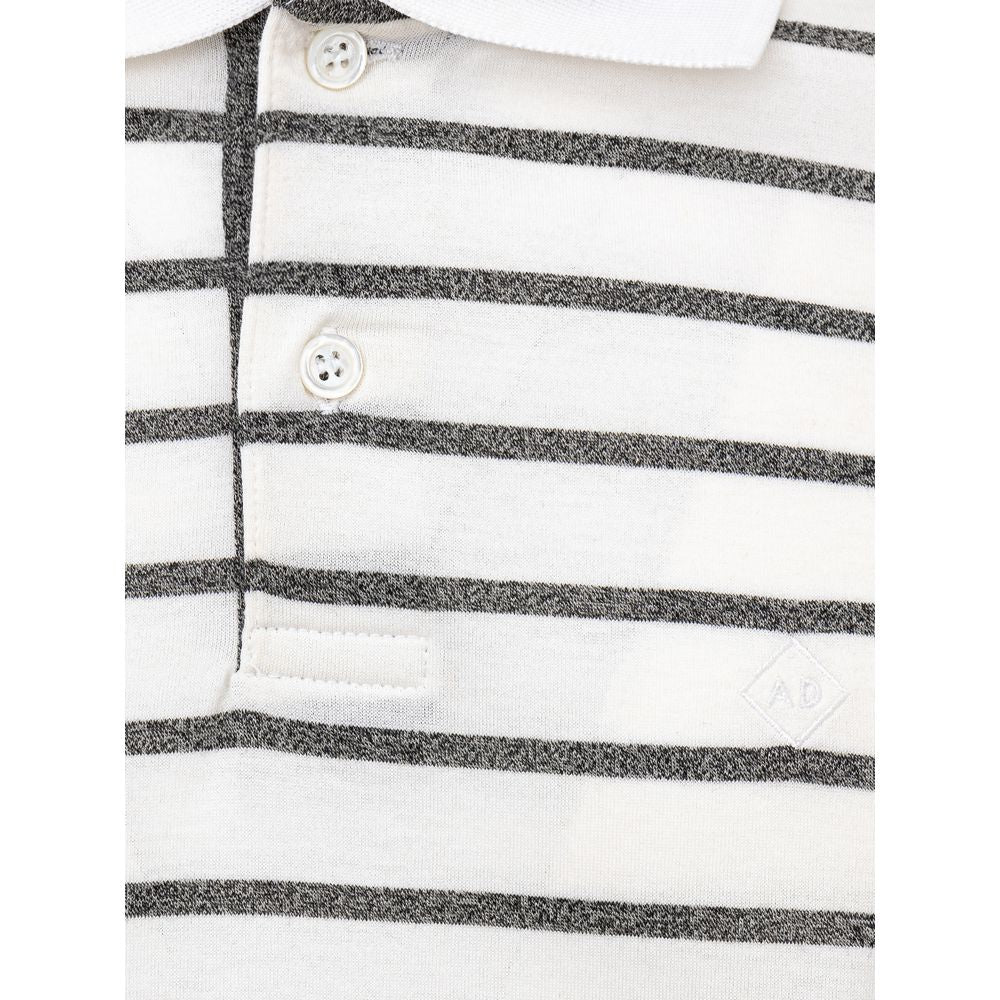 White Cotton Polo Shirt