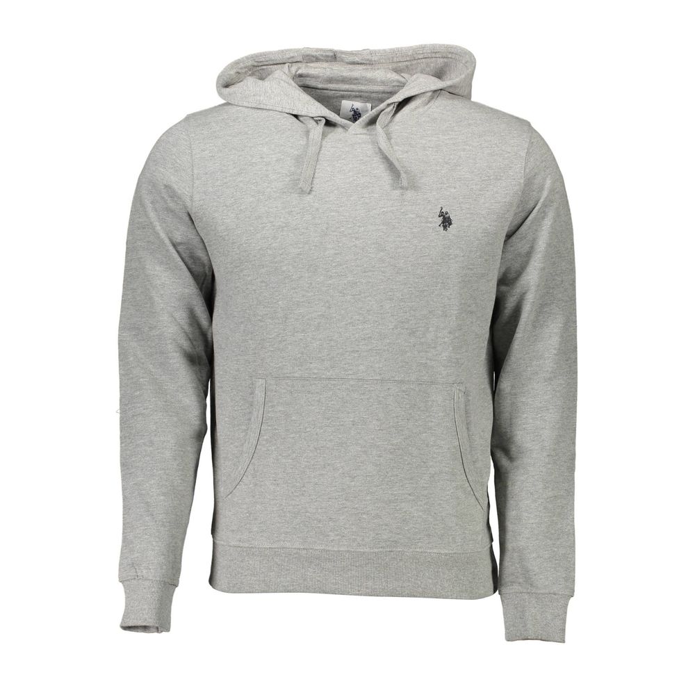 Grigio Cotton Men Sweatshirt