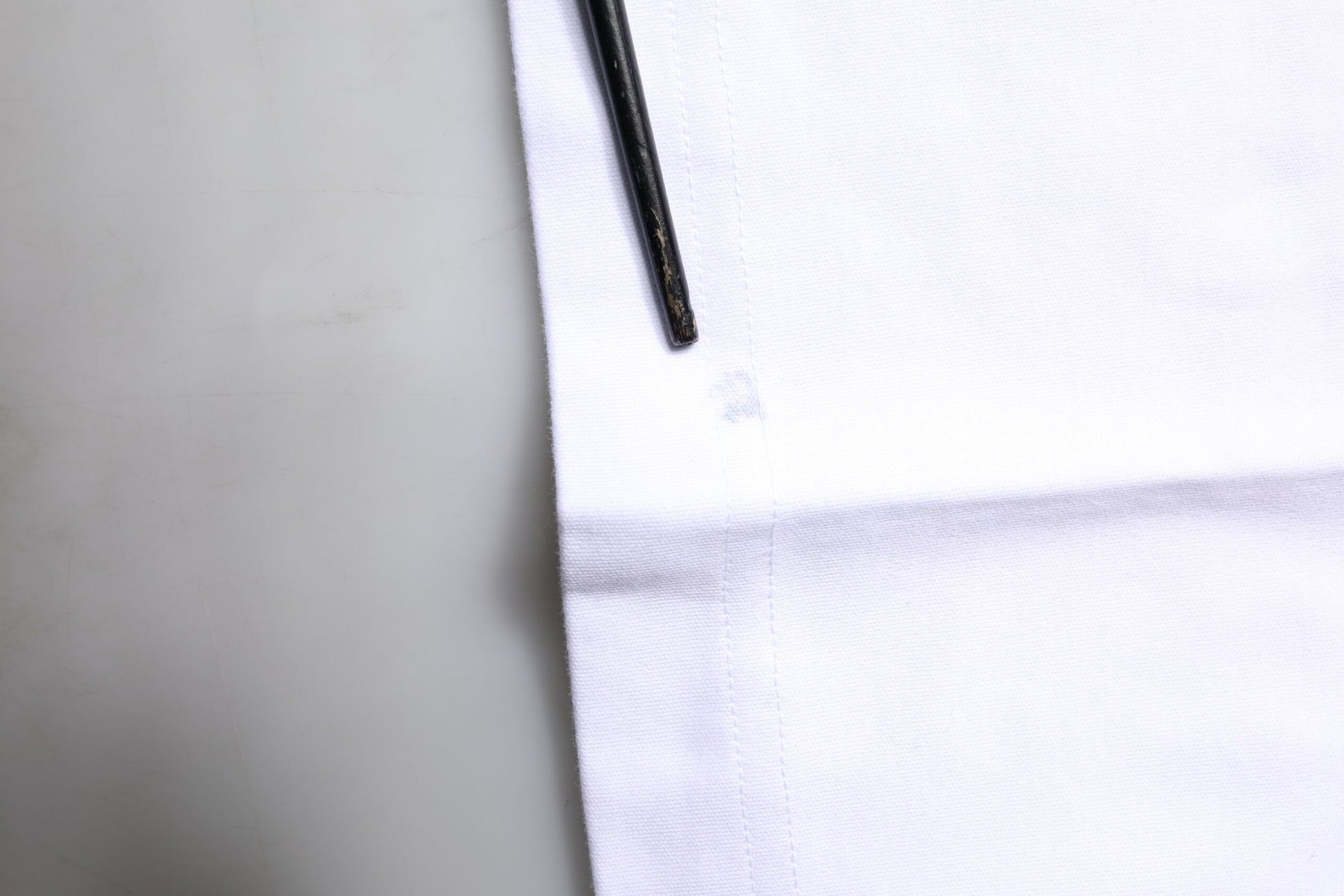 White Printed Cotton Crew Neck Tee T-shirt