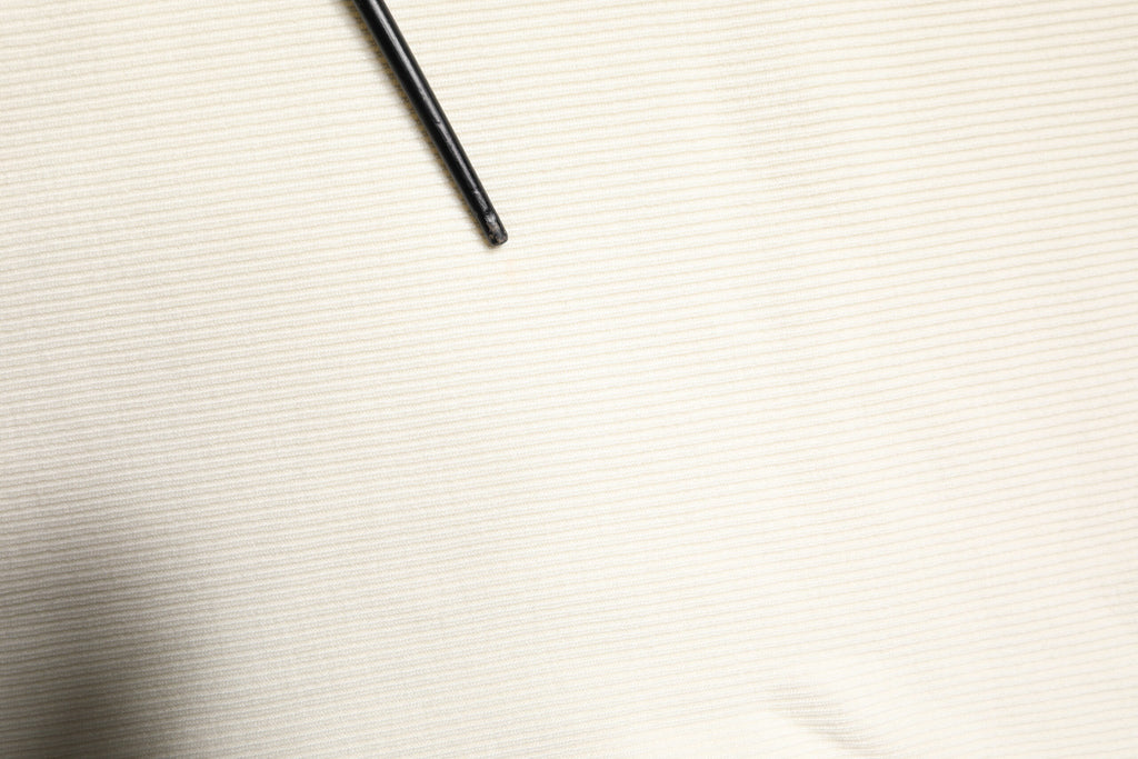 Cream Long Sleeves Turtleneck Slim Sweater