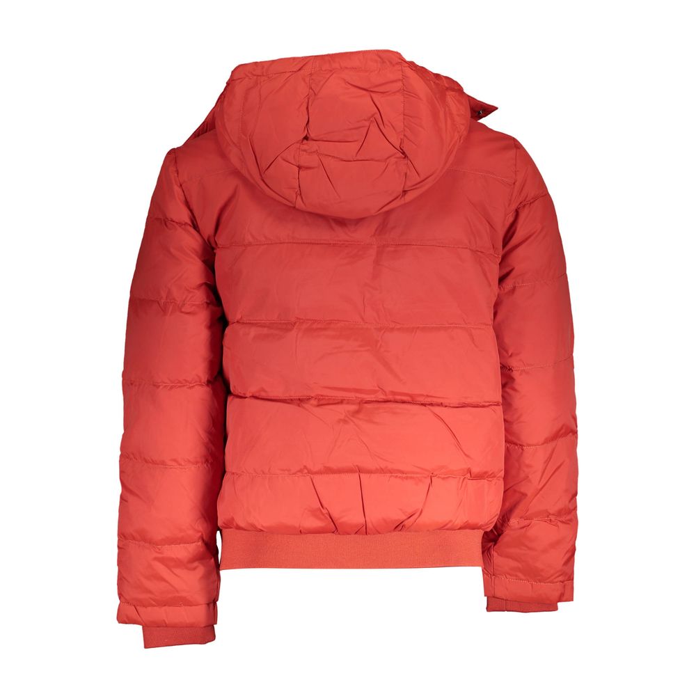Orange Polyamide Men's Jacket