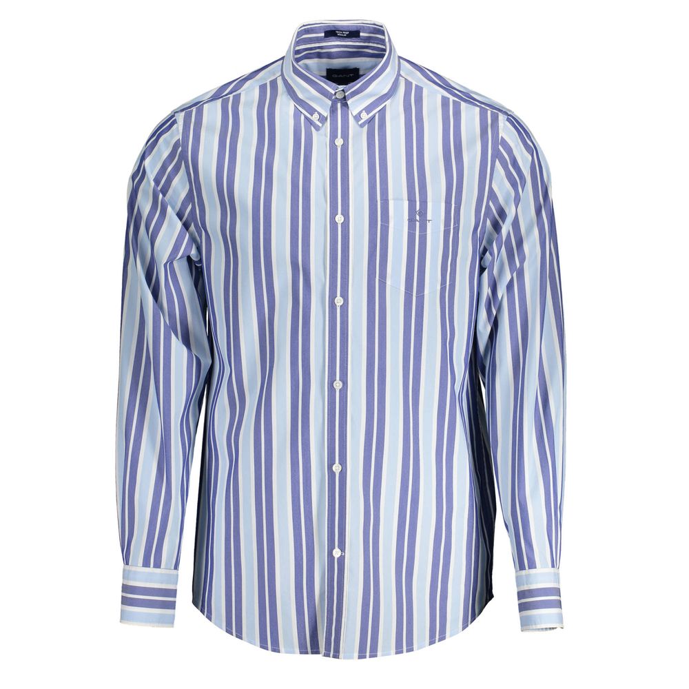 Azzurro Cotton Men Shirt