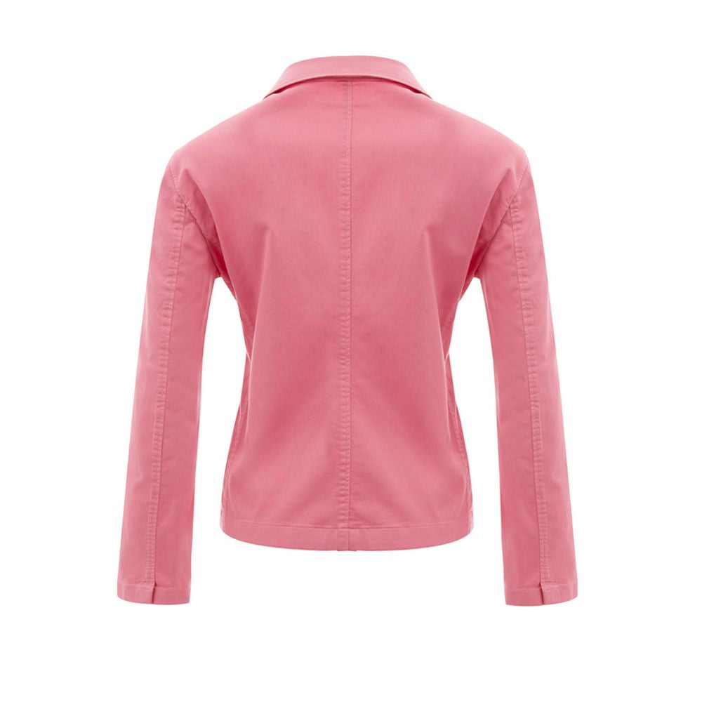 Pink Cotton Blazer