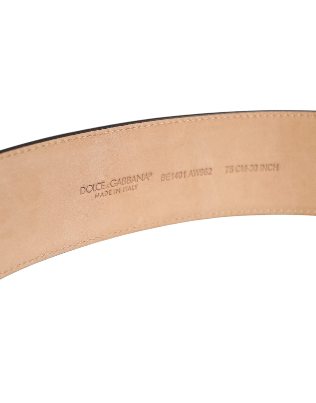 Brown Logo Engraved Metal Waist Buckle Belt