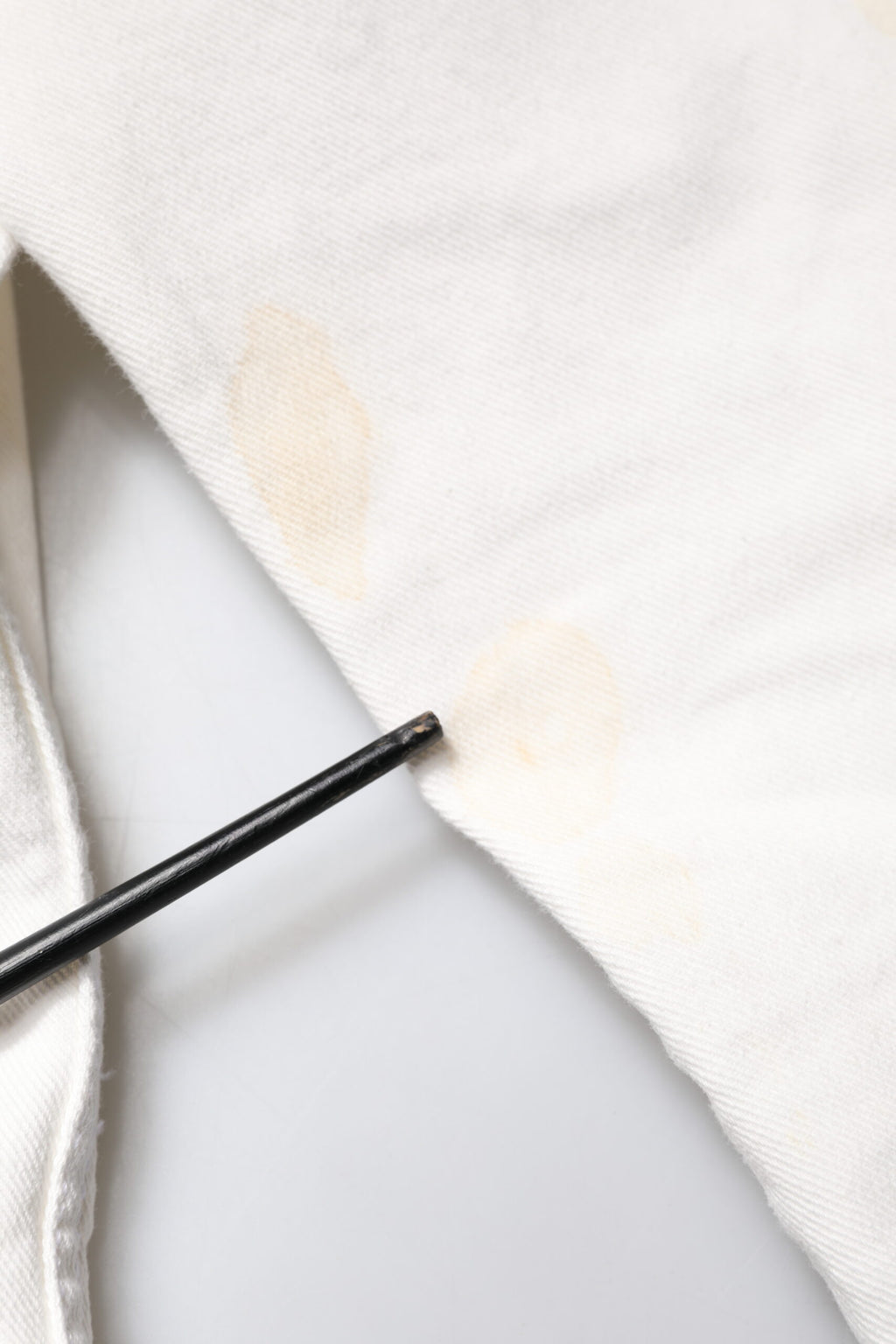 White Graffiti Cotton Stretch Denim Jacket