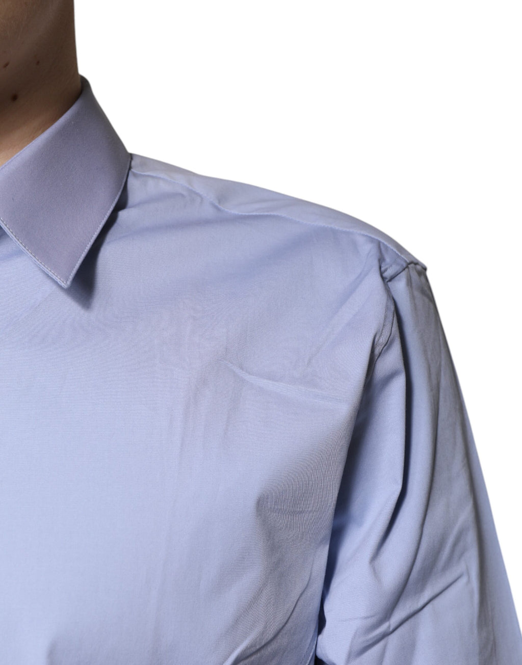 Light Blue Cotton SICILIA Dress Formal Shirt