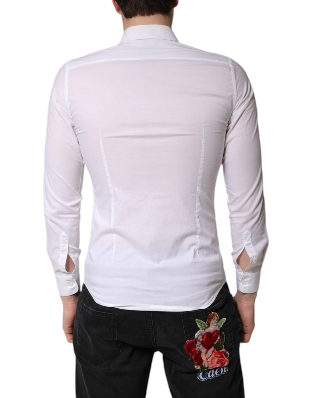 White Cotton Dress Formal Shirt