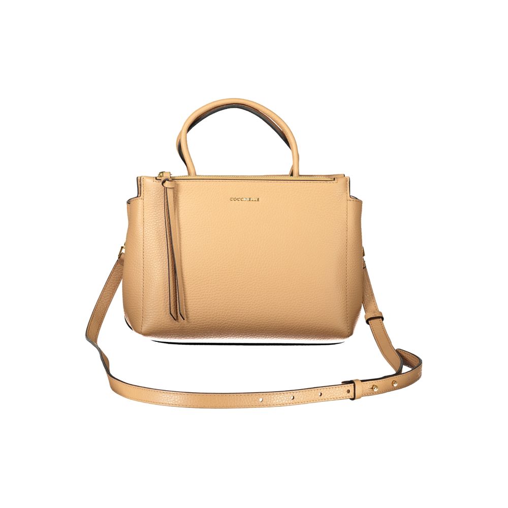 Marrone Leather Women Handbag