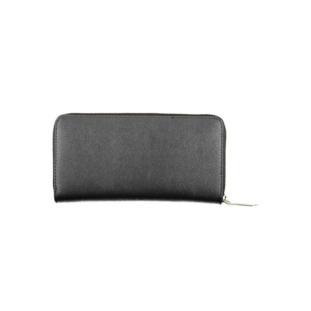 Black Polyethylene Women Wallet