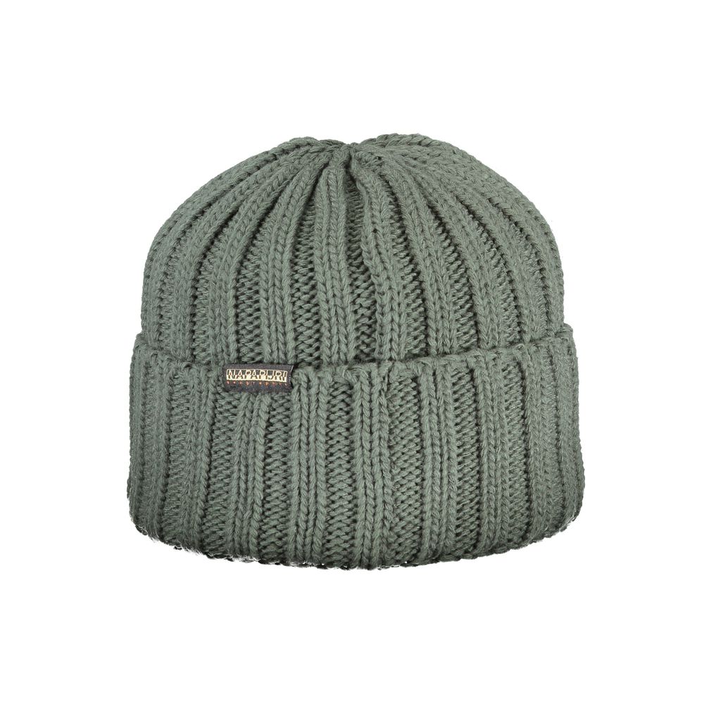 Green Marabou Men Cap