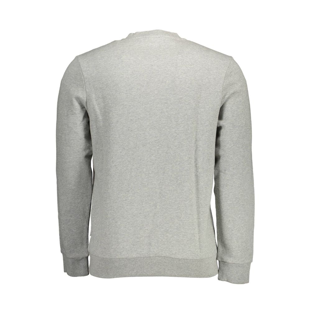 Grigio Cotton Men Sweatshirt
